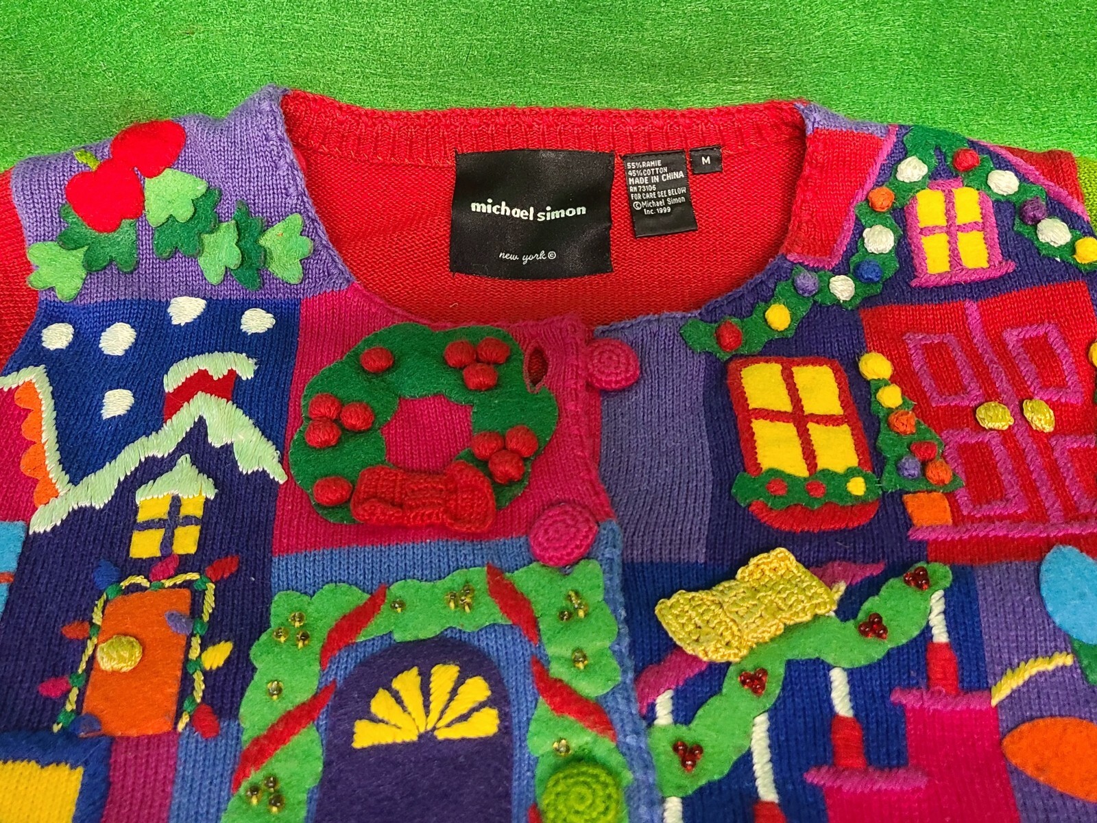 Michael Simon Multi Colored Holiday Decorations S… - image 5