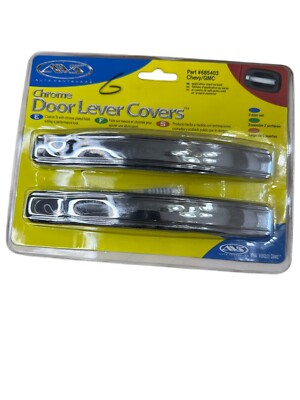 For 96-2006 Chevy Silverado GMC Sierra Std/Ext CHROME 2 Door Handle LEVER COVERS