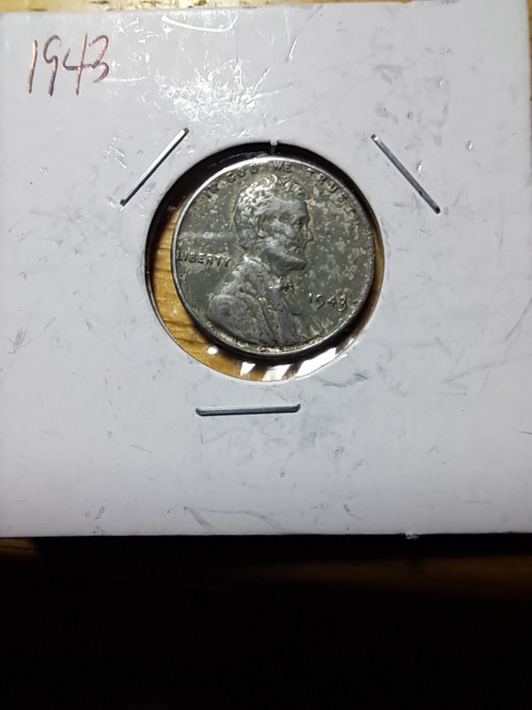 1943 steel penny no mint mark