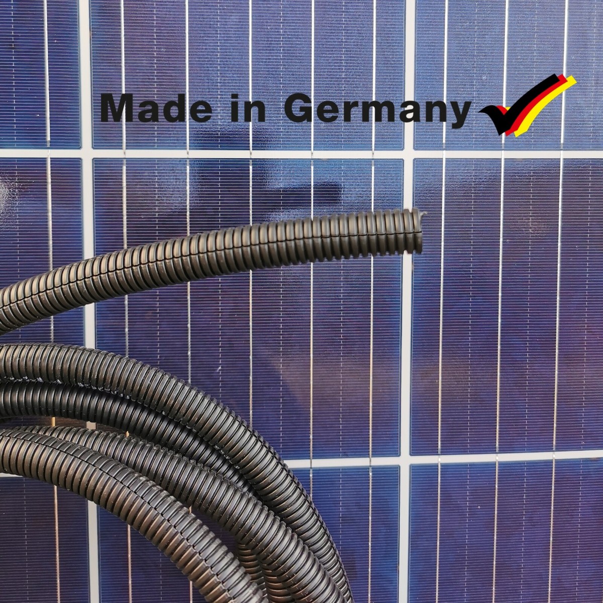 Wellrohr 5, 10, 25 oder 50 Meter Wellschlauch Isolierrohr Kabel Schutz Rohr Leerrohr (10m Meter, 14 mm innen / 18 mm außen - ungeschlitzt