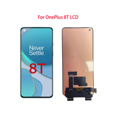 6.55'' Original For OnePlus 8T KB2001 AMOLED Display Touch Screen Digitizer W/Fr