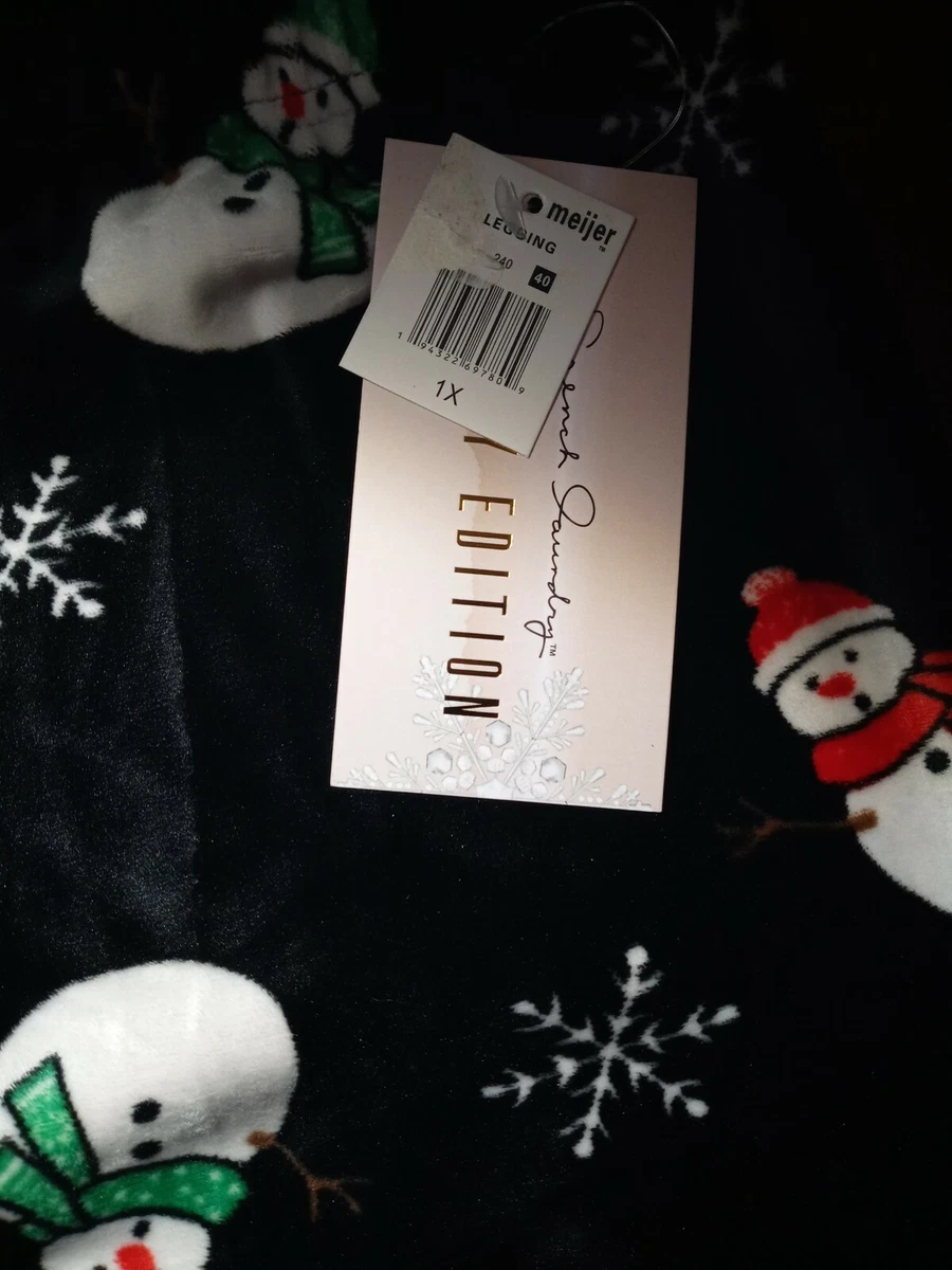 French Laundry 1X Christmas leggings Pajamas Pants eBay
