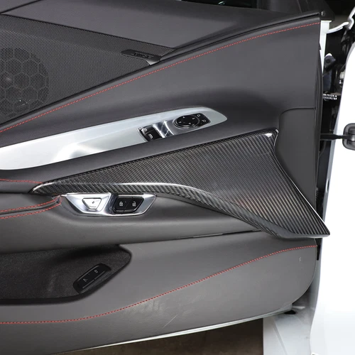 Real Dry Carbon Fiber Interior Dash Trim Cover Set Fits Corvette C8 2020-2025 - Bild 47 von 81