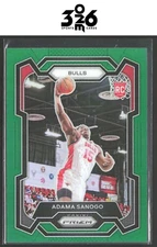Adama Sanogo 2023-24 Panini Prizm Prizms Green Rookie #286