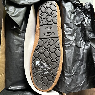 UGG M ALDER 1003419 LOAFERS MEN US 13 NEW Faux Shearling  display picture 1
