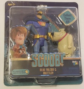 Scooby Doo Scoob Movie Action Figures 2pack Blue Falcon And