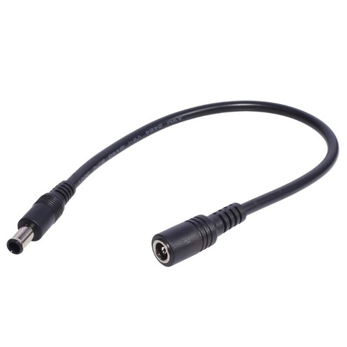Laptop Adapter Charger Wire Line Double Ended DC6.5mmx4.4mm Extension Cord Black - Afbeelding 4 van 8
