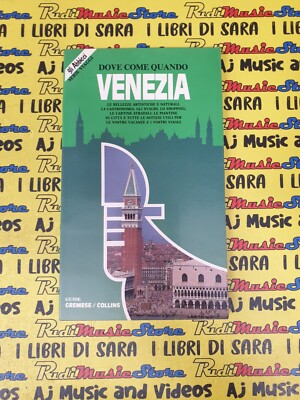 Book Libro VENEZIA dove come quando E.J. SWINGLEHURST 1987 GUIDE GREMESE (L83)