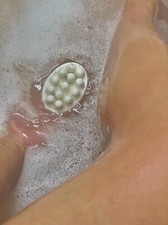 1pk of Loofah Soap/anti-cellulite massage/peeling effect/Perfumed