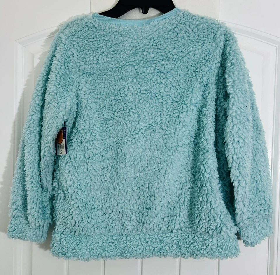 Suéter Arizona Jean Co Llama Azul Talla S 7/8 Jóvenes Niños Piel Sintética Como Nuevo, Tiffani Foto 2 de 4