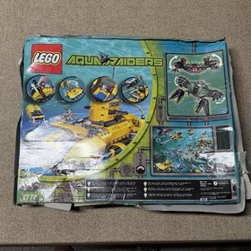Lego 7774 Aqua Raiders: Crab Crusher, **NEW, 100% Complete, Sealed, Divers, Crab