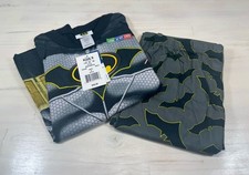 BATMAN Boys 2 Piece Pajama Set with Cape Size 10 Pants Short Sleeve
