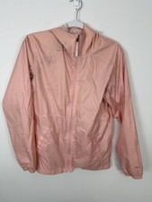 The North Face Blush Pink Peach Windbreaker Hooded Outdoor Sporty Jacket Youth L