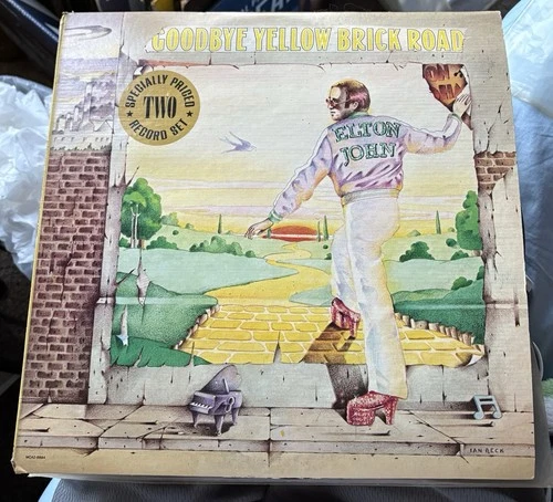 Elton John Goodbye Yellow Brick Road Vinyl 1973 Pressing LP Record