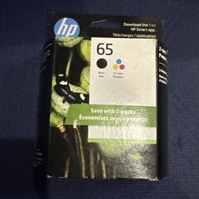 HP Ink Cartridge 65 Black  65 Tri-Color EXP 02/2026