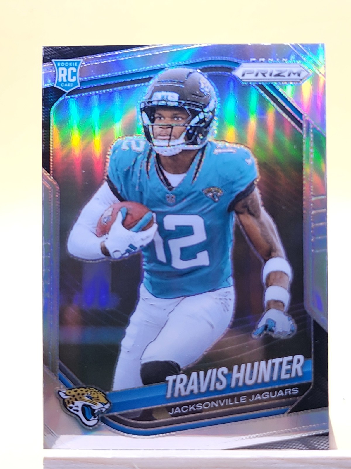 2025 Panini Prizm Travis Hunter RC Silver Rookie #301 Jaguars