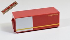 Herpa 1:87 H0 - Abrollcontainer mit Blaulicht "Feuerwehr" - ohne OVP - H 2
