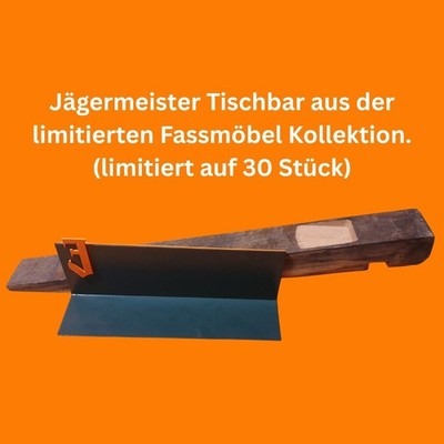 Jägermeister Tischbar aus limitierter Fassmöbel-Kollektion rar/selten