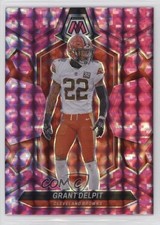 2024 Panini Mosaic Pink Camo Mosaic Prizm Grant Delpit #56 1ew5