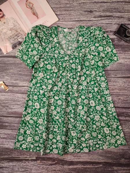 Women & Other Stories Dress White Cotton 38 / M / #3I3Y