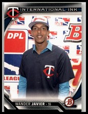 2016 Bowman #II-WJ Wander Javier International Ink