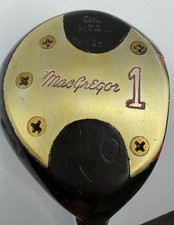 MacGregor MT2W Persimmon 1 Wood Driver Keyhol...