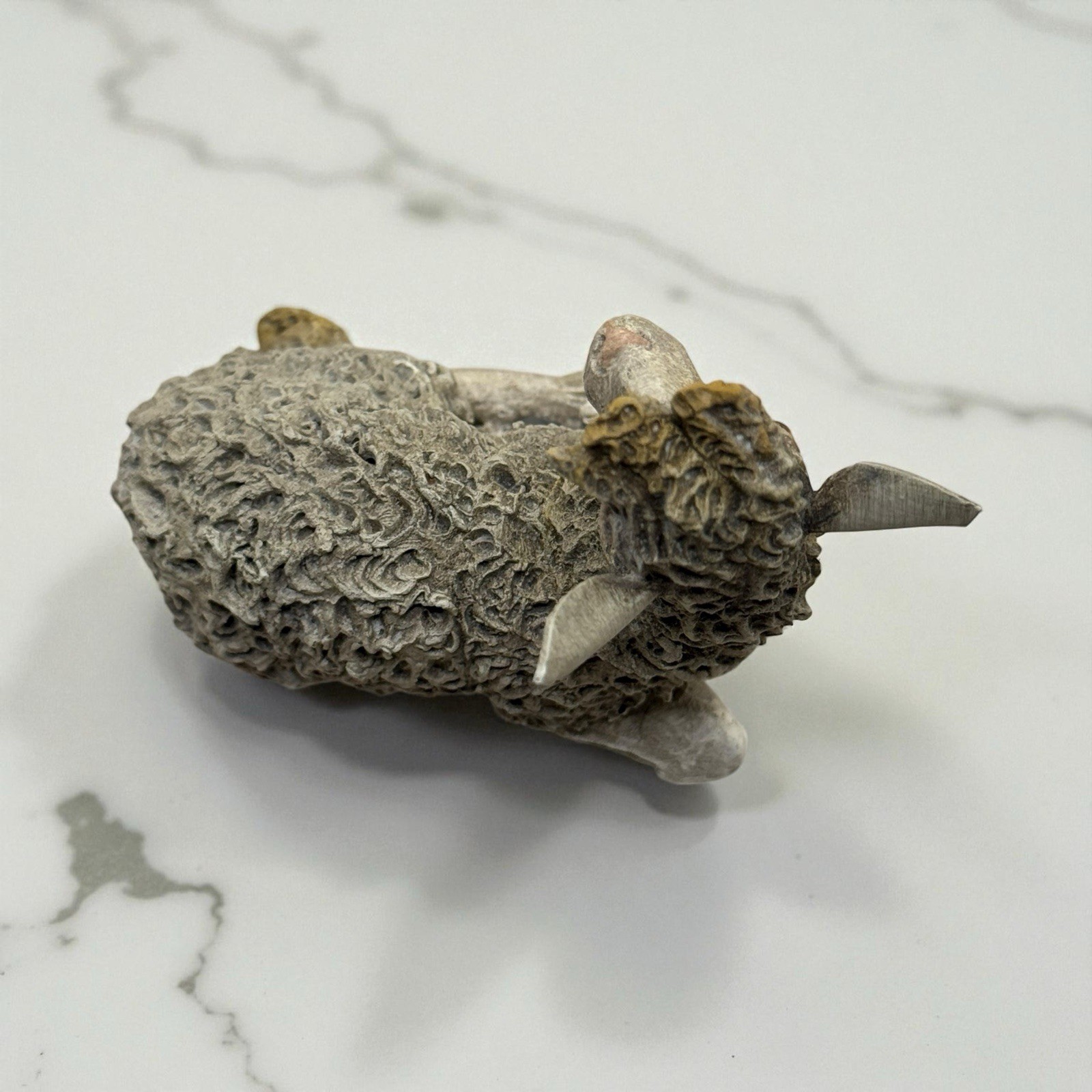 Neapolitan Nativity Animal Lamb Courtyard Nativity Art 6x9cm Design