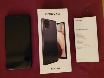 Samsung Galaxy A12 - 64GB - Schwarz (Ohne Simlock) (Dual-SIM)