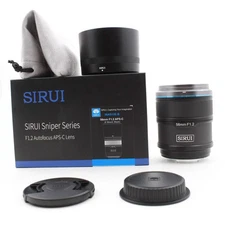 * OPEN BOX EXCELLENT * Sirui Sniper 56mm f/1.2 Autofocus Lens for Sony E (Black)