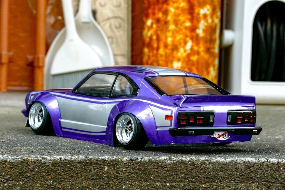 ABC Hobby 1/10 RC Car Body Mazda Savanna Coupe GT RX-3 Savannah Works Spec - Image 4 of 4