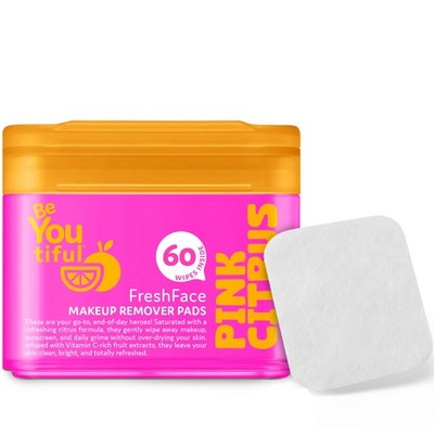 FreshFace Makeup Remover Face Wipes for Teens and Kids, 60 Make Up Remover Pa...