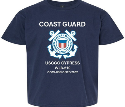 USCGC CYPRESS  WLB-210 * COMMISSIONED 2002 *USCG OFFICIALLY LICENSED