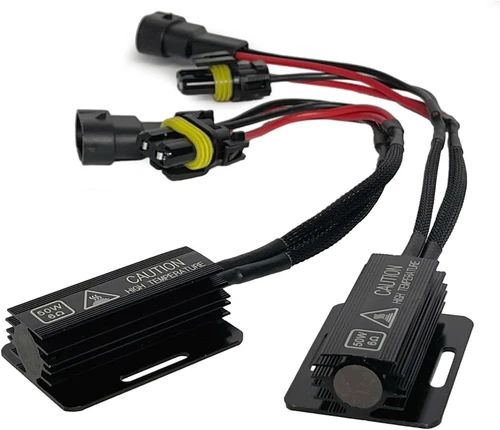 9005 9006 9145 LED Load Resistor Adapter 50W 6Ohm Upgraded Canbus Decoder Fix He