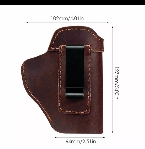 IWB tuckable Concealed Carry Gun holster For Taurus PT-92,PT-99,PT-100,PT-101-RH - Picture 2 of 8