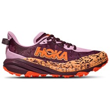 HOKA Speedgoat 6 Purple Orange 1156933-FWR Kids Womens Boys Girls Size 4Y-7Y New