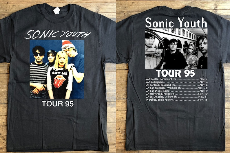 Sonic Youth Washing Machine Tour 95 T-Shirt | eBay