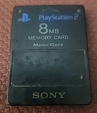 Sony Playstation 2 PS2 Official OEM MagicGate 8mb Memory Card Genuine SCPH-10020