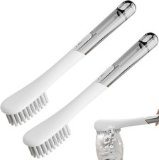 2 Pack Shoe Brushes for Cleaning-Sneaker Cleaner Brush -Multifunctional Extended