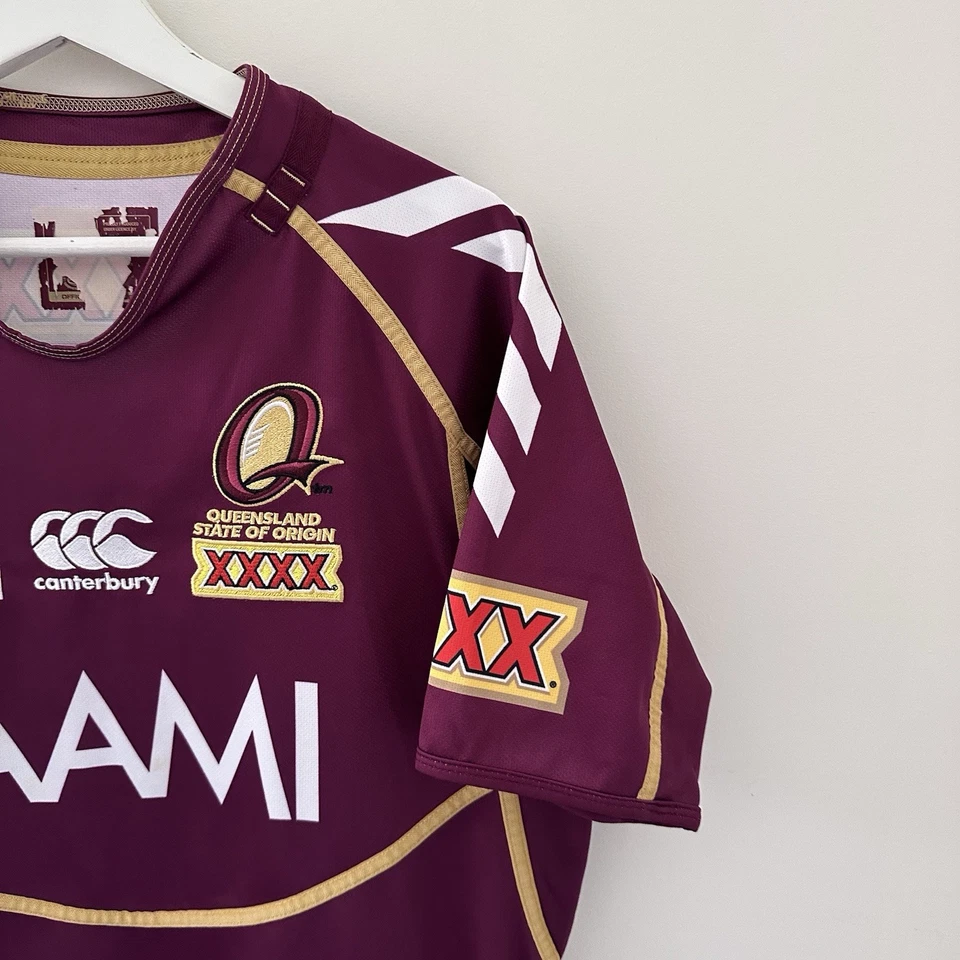 Queensland Harvey Norman State Of Origin XXXX Rugby Jersey - Men’s Size Medium - image 2 of 4