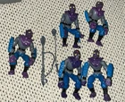 New Listing1988 Vintage Teenage Mutant Ninja Turtles FOOT SOLDIER figure TMNT (lot)