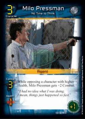 Milo Pressman, No Time to Think - First Edition - 24 TCG