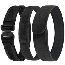 2" Tactical MOLLE Battle Belt with Inner Belt & Anti-Slip Pad