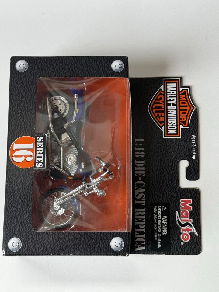 Réplica fundida a presión Maisto Harley Davidson serie 16 1:18 Foto 3 de 4