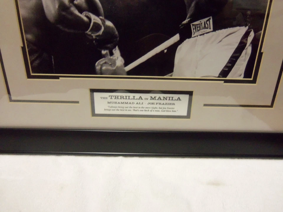 Muhammad Ali-Joe Frasier Thrilla in Manilla--Framed Print-23 inch by 19 Inch - Image 2 of 4
