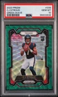 2023 Panini Prizm CJ Stroud Green Wave #339 RC PSA 10