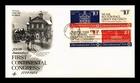 DR JIM STAMPS US COVER CONTINENTAL CONGRESS BICENTENNIAL FDC SETENANT ARTCRAFT