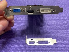 ASUS GT640-1GD3-L 128 bit with Low Profile Bracket Working Pull - Fully Tested 