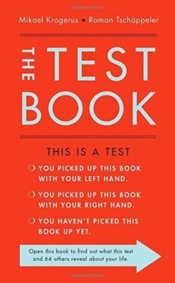 THE TEST BOOK By Mikael Krogerus & Roman Tschappeler - Hardcover **BRAND NEW**