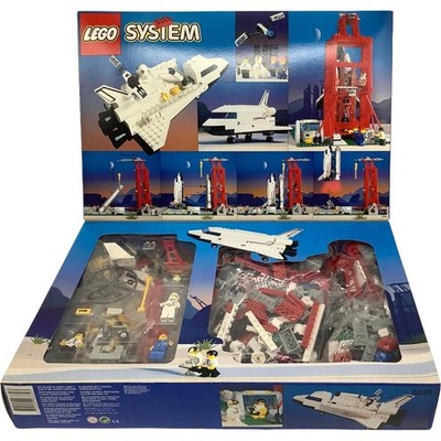 LEGO 6339 Space Shuttle Launch Pad Town System Vintage 1995 Rare Retro Set Auth