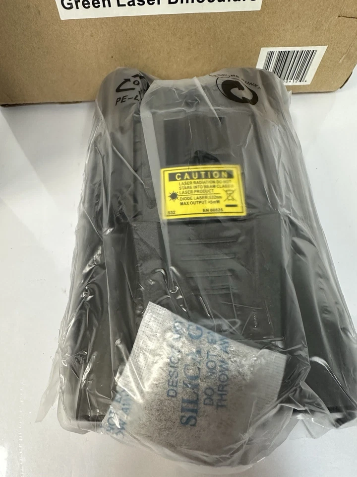 Cassini Day/Night Green Laser 10x32mm Prism Binoculars Model K-9MKII Case & Box - Image 3 of 4